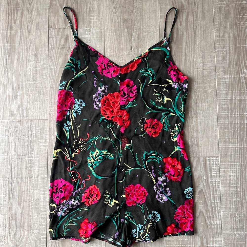OBEY women’s floral romper